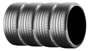 法人限定◆4本セット販売 コンチネンタル 245/40R21 100Y XL SportContact 6 ContiSilent AO アウディ承認 スポーツコンタクト SC6