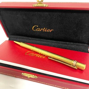 １円スタート Cartier カルティエ ボールペン ツイスト式 筆記用具