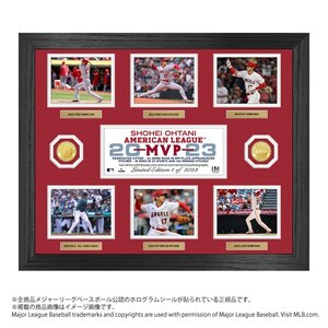 エンゼルス 大谷翔平選手 2023 AL MVP受賞記念DXフォトミント　未開封　シリアル番号2桁