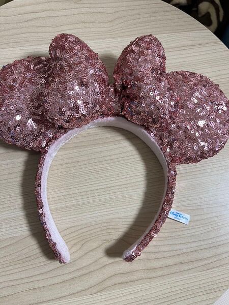 ディズニー ミニー カチューシャ ピンク