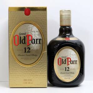 ◎未開栓◎Grand Old Parr オールドパー 12年 ウイスキー スコッチ モルト グレーン 1000ml 40% 同梱可◎5677-1の画像1