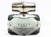 GUCCI グッチ BAMBOO バンブー オードパルファム EDP 30ml 香水 残量多 ◎5824-4_画像1