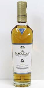 ◎未開栓◎MACALLAN マッカラン12年 トリプルカスク ハーフボトル 40％ 350ml 同梱可◎5736-4