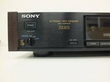 【通電確認済】現状品 SONY ソニー FM/AMチューナー ST-S333ESX 激安1円スタート_画像4