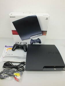 SONY PS3 本体 CECH-2000A 120GB プレステ３ 箱・取説付き 通電のみ確認品 激安1円スタート