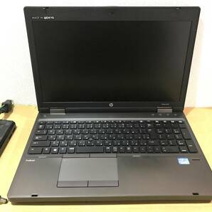 HP ProBook 6570b Core i3-3110M 2.4GHz/メモリ4GB/HDD160GB/DVDマルチ/BIOS起動【ジャンク扱い】の画像2