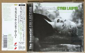 CD●エッセンシャル・シンディ・ローパー　国内盤 帯付