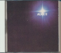 CD●アリス ALICE Ⅱ　谷村新司・堀内孝雄_画像1