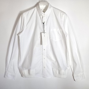 SACAIサカイ リブ付きシャツ ホワイト size3
