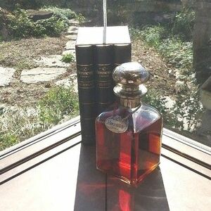 Henessy SILVER TOP〈LIBRARY DECANTER★ブック型ケース付〉未開栓A☆COGNAC