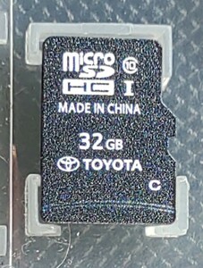2024.3更新 トヨタ純正ナビ NSZT-W68T 2021春 地図データ microSD SDカード