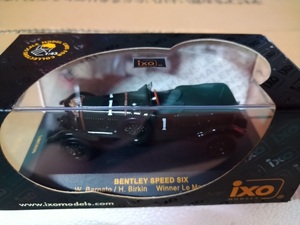 ixo 1/43 BENTLEY ベントレー SPEED SIX NO1 Winner Le Mans 1929