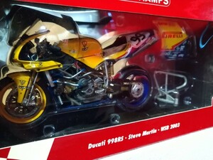 PMA 1/12 DUCATI ドゥカティ998R NO99 Steve Martin WSB 2003