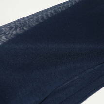 日本製 ナイロン 綿 ソックス ブルー 青 シースルー 靴下 紳士 メンズ ストッキング ハイゲージ 紺 濃紺 ネイビー 薄手 昭和 レトロ_画像5