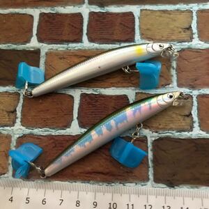 2個セット★中古★ダイワ Daiwa　TDミノー　 レーザーフィニッシュ※TD MINNOW F◎★商品説明確認★■TDミノー★セット番号 50