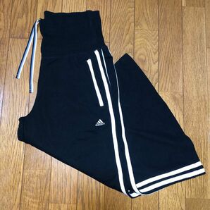 adidas スポーツ サイドライン フレアパンツ Lサイズ