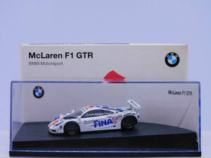 ☆ MINICHAMPS McLaren F1 GTR BMW Motorsport マクラーレン 1/87 ミニチャンプス ☆