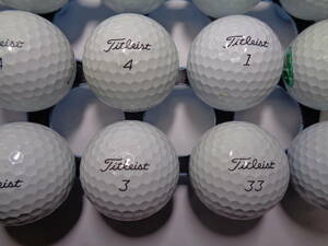 [6313A48] タイトリスト プロ ブイワン Titleist PRO V1 21年 白 20球 ロストボール 【中古】