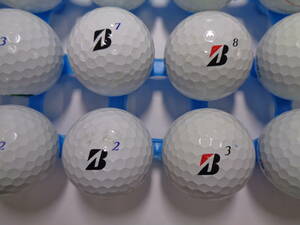 [6327A23] ブリヂストン ツアービーエックスエス BRIDGESTONE TOUR BXS 20年 白 30球 ロストボール 【中古】