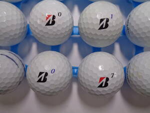 [6327B36] ブリヂストン ツアービーエックスエス BRIDGESTONE TOUR BXS 22年 白 30球 ロストボール 【中古】