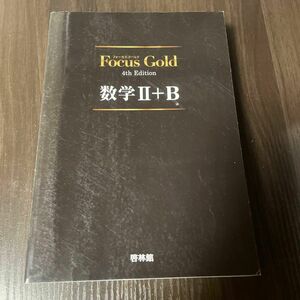 新品未使用美品　Focus Gold数学2+B 解答解説付き　書き込みなし　数学ⅡB 大学入試　大学受験　高校生向け