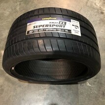 収納袋付 送料無料 新品 2本セット (MP0296.8) 305/30R20 103Y GOODYEAR EAG F1 SUPERSPORT XLFP 2020年以降製造 305/30/20 夏タイヤ,_画像1