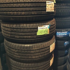 送料無料 新品 4本セット (S102441.8) 215/60R16 95V YOKOHAMA BluEarth-XT AE61 2021年製造 屋内保管 夏タイヤ　215/60/16,