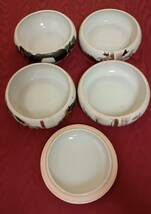 【4段フタつき丸鉢】陶器 重箱 和食器 レトロ【A2-1-2】0308_画像4