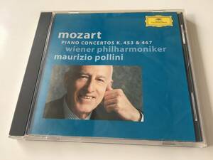 24226CD●Mozart Wiener Philharmoniker, Maurizio Pollini Piano Concertos K. 453&467 モーツァルト:ピアノ協奏曲第17番 21番 ポリーニ