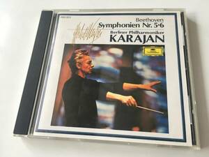 24227CD●Karajan Beethoven カラヤン ベートーヴェン 交響曲第５＆６番(1962) / POCG-2073