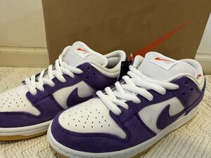 Nike SB Dunk Low Pro ISO Orange Label Court Purple Gum 新品　26.5cm