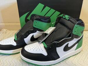 Nike Air Jordan 1 Retro High OG Celtics/Black and Lucky Green 26.5cm 新品