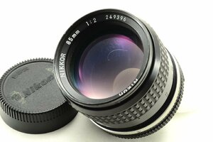 【並品】Nikon ニコン Ai NIKKOR 85mm F2 #4361