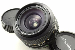 【良上品】MINOLTA ミノルタ MD 24mm F2.8 / 光学クリアー #4388