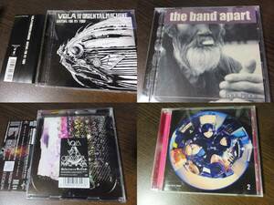 VOLA &THE ORIENTAL MACHINE-WAITING FOR MY FOOD,Halan’na-ca Darkside/BandApart-FOOL PROOF/BaseBallBear-DETECTIVE BOYS CD4枚セット