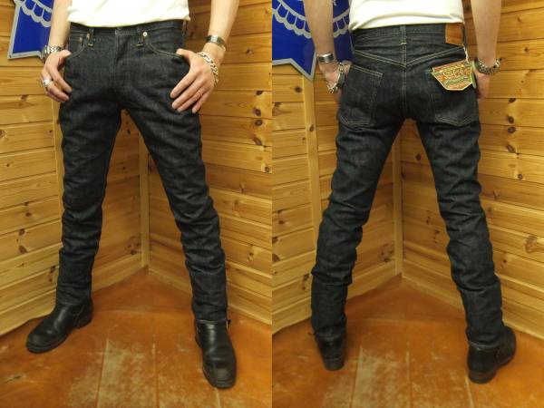  Восток Sugar Cane стандартный магазин маленький .. распорка type джинсы новый товар [ модель Ⅲ][12 унция темно синий Denim ][W32]. бесплатная доставка!! SC42014N-420