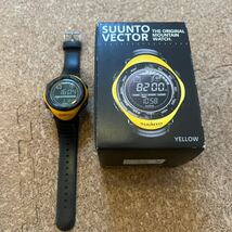 SUUNTO VECTOR スントベクター　イエロー　廃盤モデル_画像1