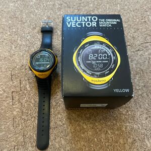 SUUNTO VECTOR Suunto bekta- yellow records out of production model 