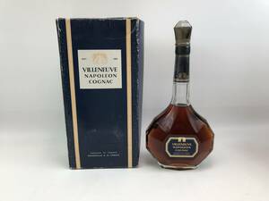 ☆古酒未開栓　VILLENEUVE ビルヌーブ NAPOLEON COGNAC 700ml ブランデー　♯199896-52