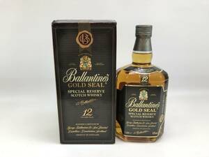 ☆古酒未開栓　Ballantines（バランタイン）12年 ゴールドシール スペシャル リザーブ 43％ 1000ml　♯200303-52