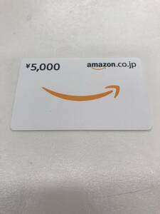 ☆Amazon ギフトカード 5000円分 コード連絡可　 在：2