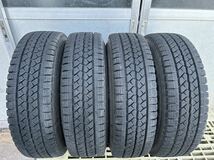 BRIDGESTONE 195/70R15 106/104LT BLIZZAK VL1 超バリ山スタッドレスホイール付き、11.31mm、6J、+30、139.7/H6、カムロ-ド、ハイエースに_画像6