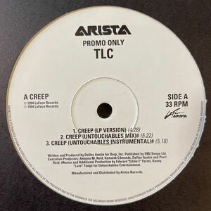 TLC / CREEP / PROMO /プロモ盤 /レコード/中古/CLUB/DJ/R&B