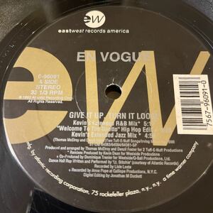 EN VOGUE / GIVE IT UP,TURN IT LOOSE /レコード/中古/DJ/CLUB/R&B