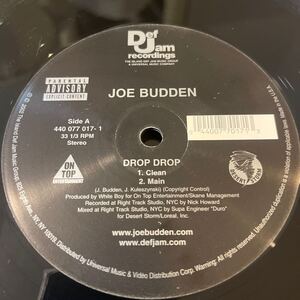 JOE BUDDEN / DROP DROP /レコード/中古/CLUB/DJ/HIPHOP