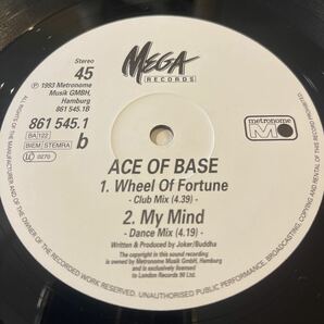 ACE OF BASE / wheel of fortune / my mind /レコード/中古/DJ/CLUBの画像5