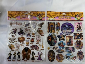 ハリーポッター ステッカー 2種 HARRY Potter STICKERS 店番P_Kan X-416-111