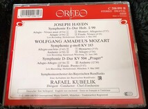 1DISC/ORFEO D'OR/IMPORTED/KUBELIK&BAYERISCHEN RUNDFUNKS SO/HAYDEN SYMPHONY NO.99 ETC./RECOREING IN 1982 ETC._画像2