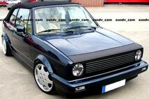 即納VWゴルフ1ジェッタ車高調キット コイルオーバー ダウンサスペンション カブリオレ152HKクラシックラインgti リップ グリル スポイラー_画像2