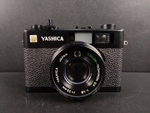 YASHICA ヤシカ ELECTRO35 CC フィルムカメラ COLOR-YASHINON DX 1:1.8 f=35mm ブラック 現状品 動作未確認_画像1